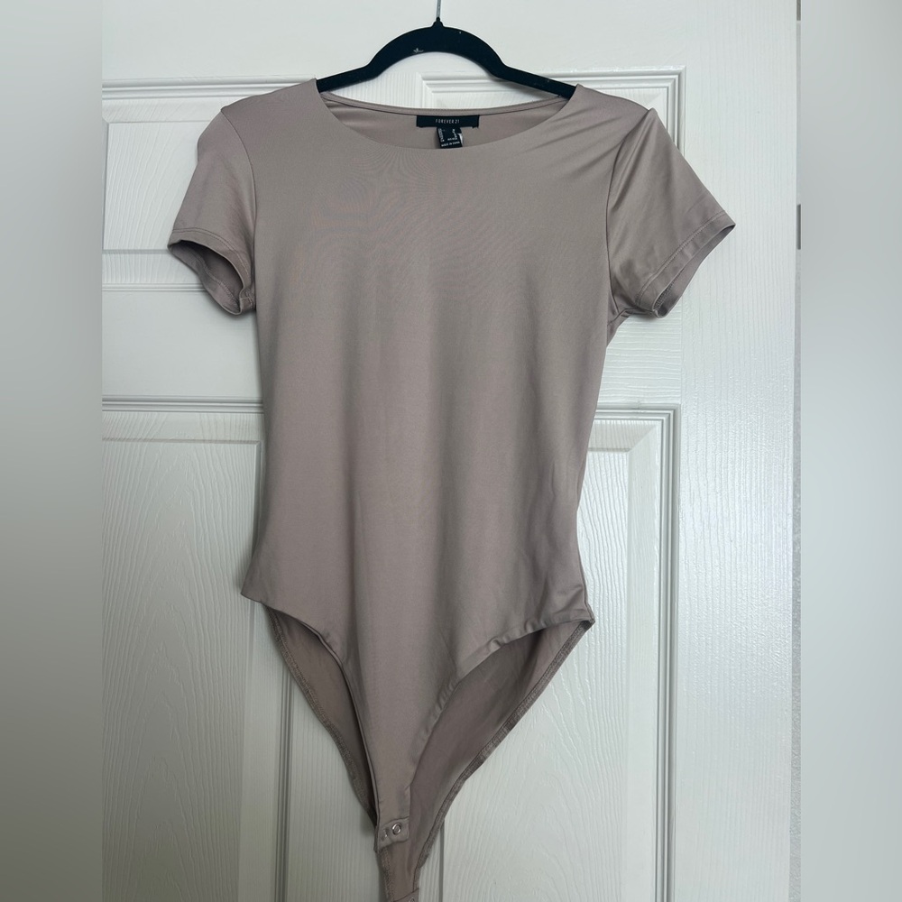 Forever 21 Beige Bodysuit